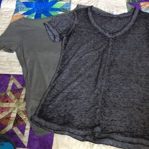 Two BKE flowy shirts